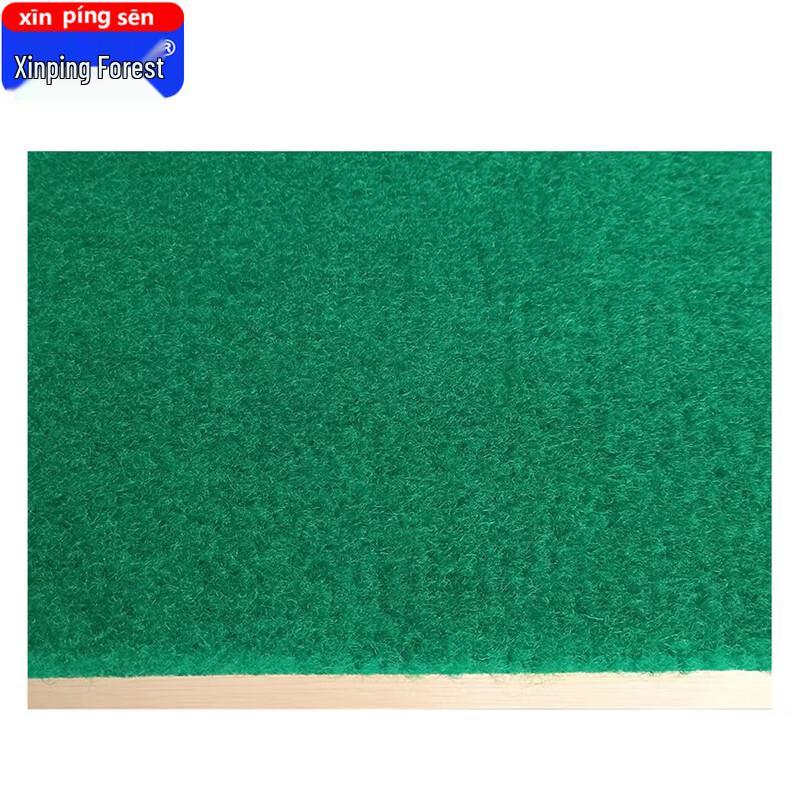 Зеленый флокированный коврик для офисного стола 240x120cm
