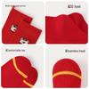 Mao Ren Kinderrote mittelhohe Baumwollsocken für das Neue Jahr