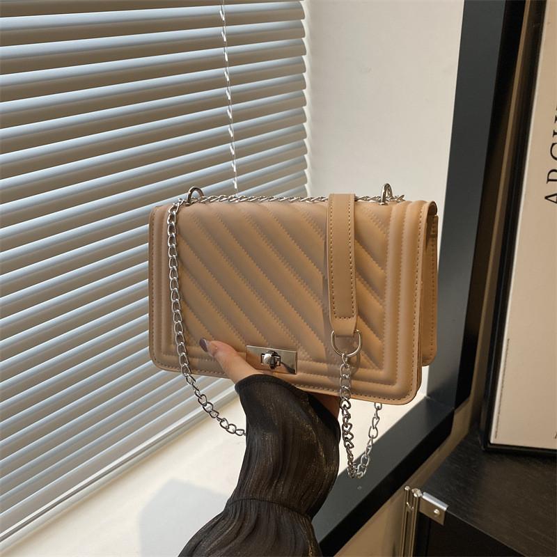 Stylish Black Pu Square Bag For Women With Casual Personality And Unique Design For Autumn