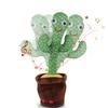 2023 the Most Popular Children Plush Toys Singing Dancing Funny Shakeology Stuffed Dancing Cactus Plush Electric Toys