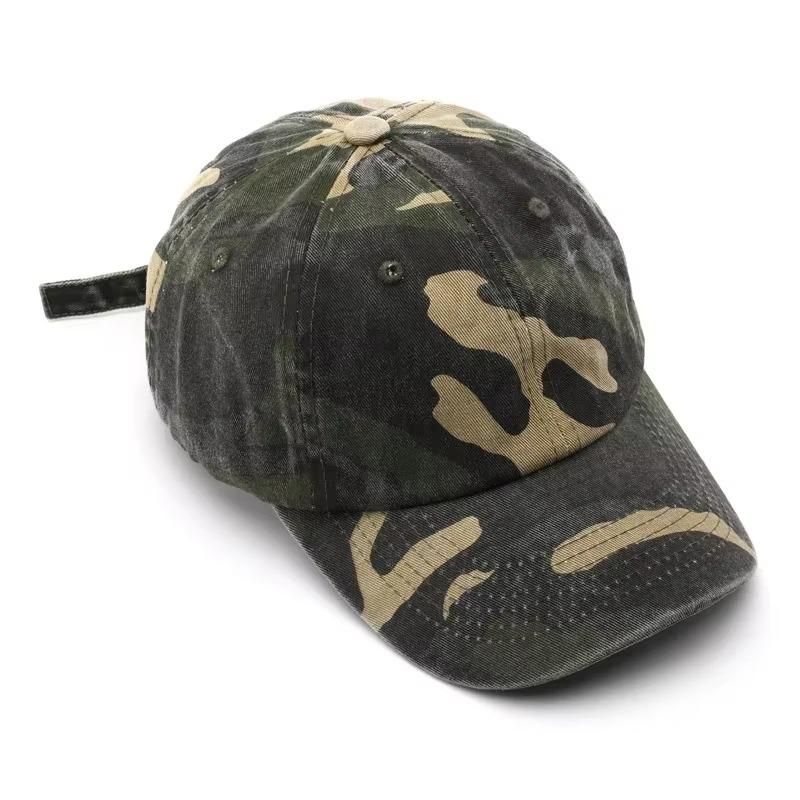 2026 Japanese Style Street Tide Brand Soft Top Camouflage Baseball Cap Female Face Little Wild Peaked Cap