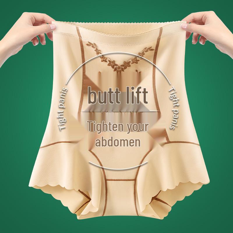 Hög midja Plus Size Sömlös Kroppsformare - Trosor för Mage och Midja för Kvinnor