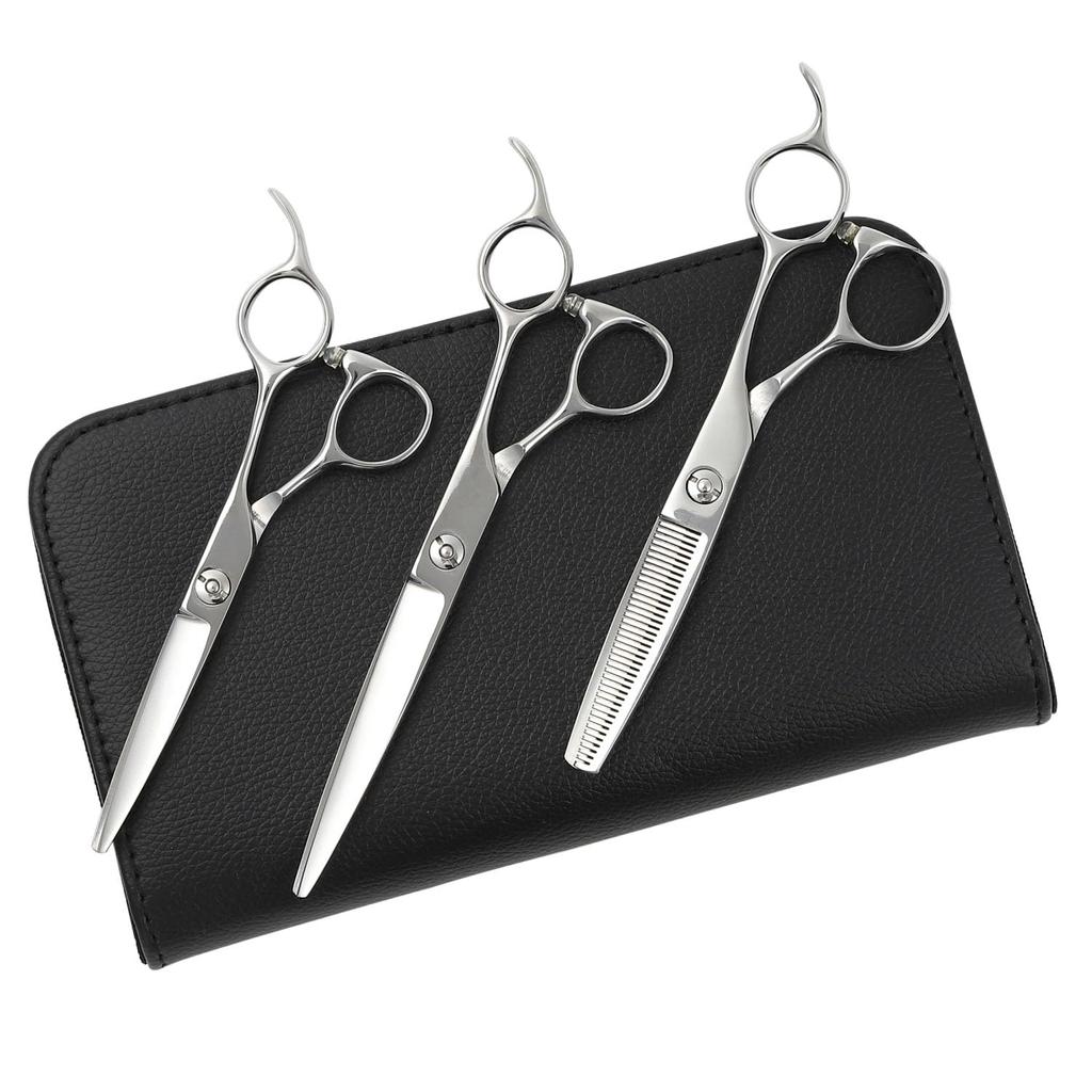 DEEDS Forged Pet Mini Thinning Set Made In Japan by a Specialized Scissors Ideal for Dogs and Groomers Scissors, Scissors, 3-Piece