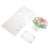 Flower Popping Up Card Vase Bouquet Style Thick Paper Vivid Colors 3D Greeting Cards for Party Anniv