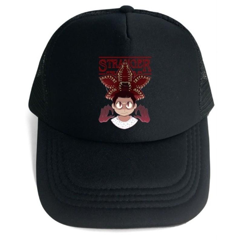 Stranger Hellfire Printed Casual Hats Peaked Baseball Caps