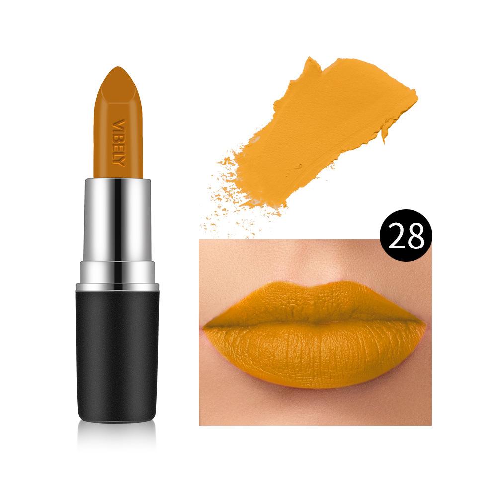 VIBELY Clarinet Matte Bullet Matte Waterproof Non-stick Cup Lipstick