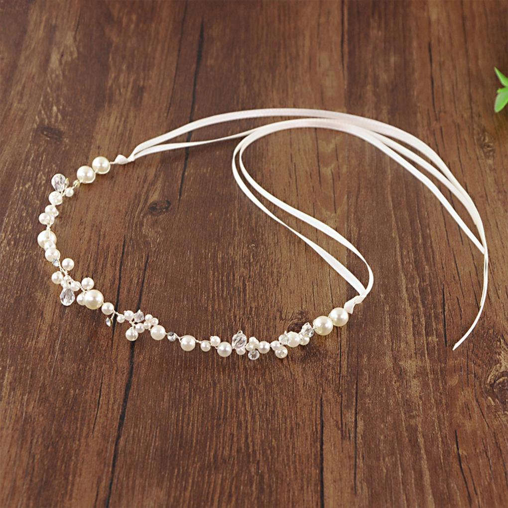 Eleganti Accessori per Capelli da Sposa con Perle per Donna Fiore Sposa Squisiti Non Facili da Sbiadire