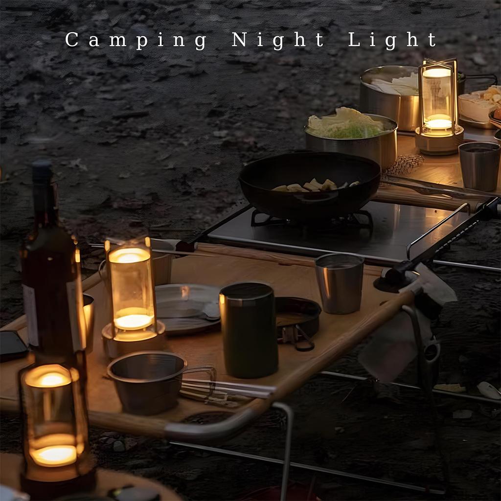 Led Cordless Table Lamp Industrial Style Desk Lamps Outdoor Camping Atmosphere Light Restaurant Creative Beside Night Lights