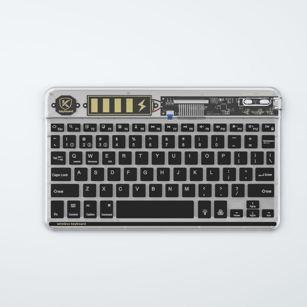 10-Inch Wireless Bluetooth Keyboard & Mouse Set for iPad, Mobile Phone, and Tablet
