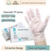 ZISIZ Food-Grade Disposable Plastic Gloves