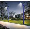 Solar Powered L-Shape Aluminum Landscape Street Light