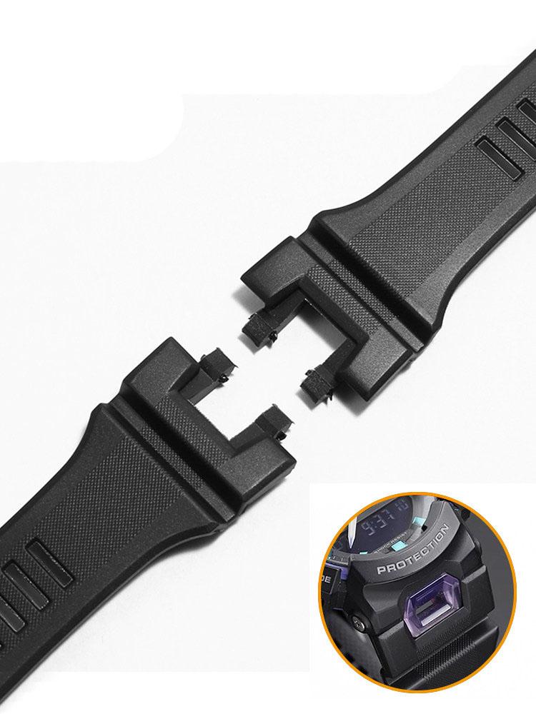 For Casio GBA-900 Men's Strap Sports Waterproof Bracelet Resin Replacement Watchband With Linker GBA 900 Watch Accessories
