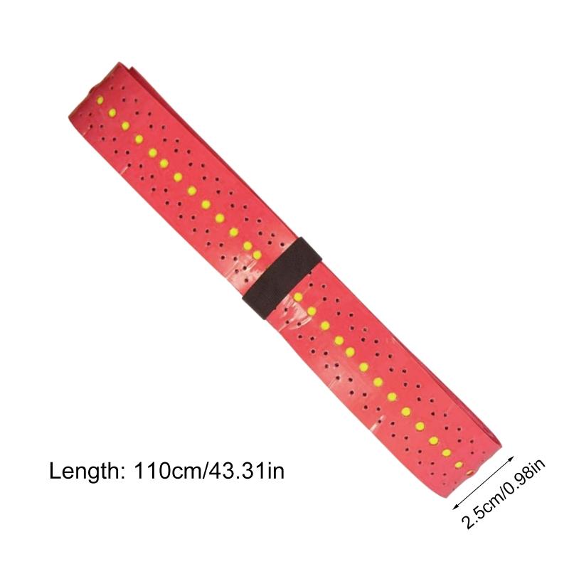 1Pc Anti-slip Sweatband Badminton Grip Tennis Grip Sport Tape Winding Strap For Fishing Rod Squash Padel Racket Handle