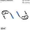 Pair ABS Wheel Speed Sensor Rear Left&Right For BMW BMW 525xi 06-07 528xi 530xi