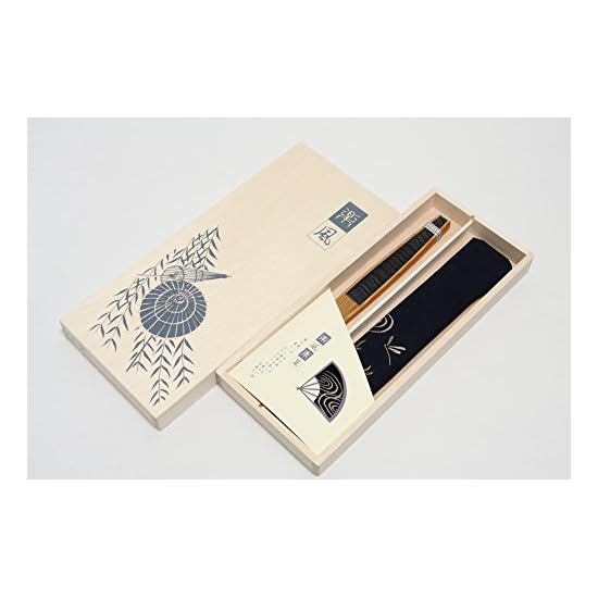 [Hasegawa] Kyoto Folding Fan "Kasumi" (Mist), Handcrafted by Kyoto Artisans, Includes Fan Case and W