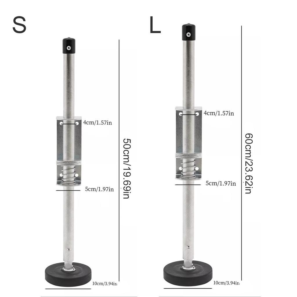 Leiter Nivellierer mit Gummifüßen Verstellbares Auszugsleiterbein Bodennivellierer Stabilisator für Plattform Bodenebene