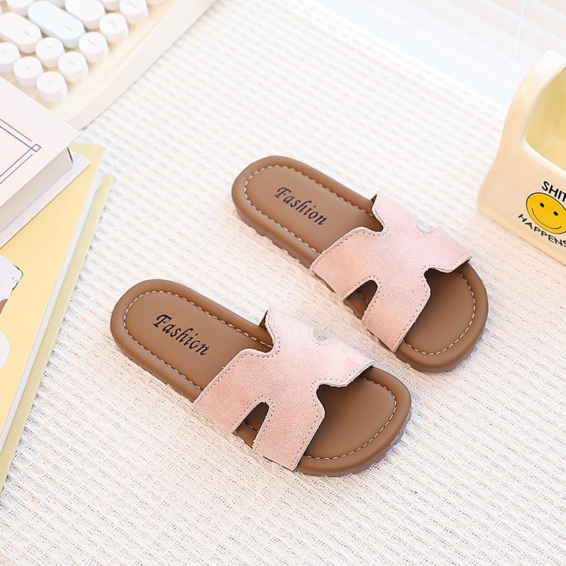 Slippers voor meisjes, Platte Sandalen, Schoenen met Zachte Zool