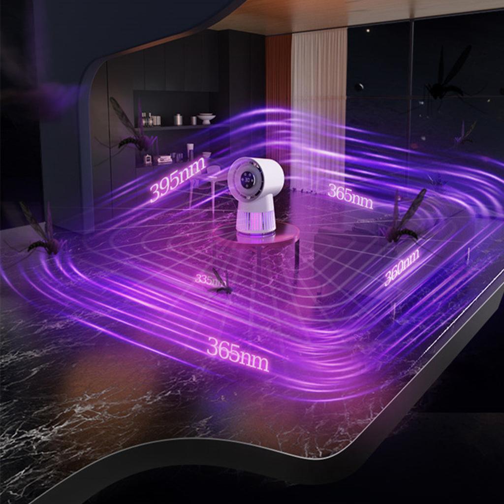 Mosquito killer lamp electric shock mosquito killer lamp fan two in one outdoor camping usb mosquito killer