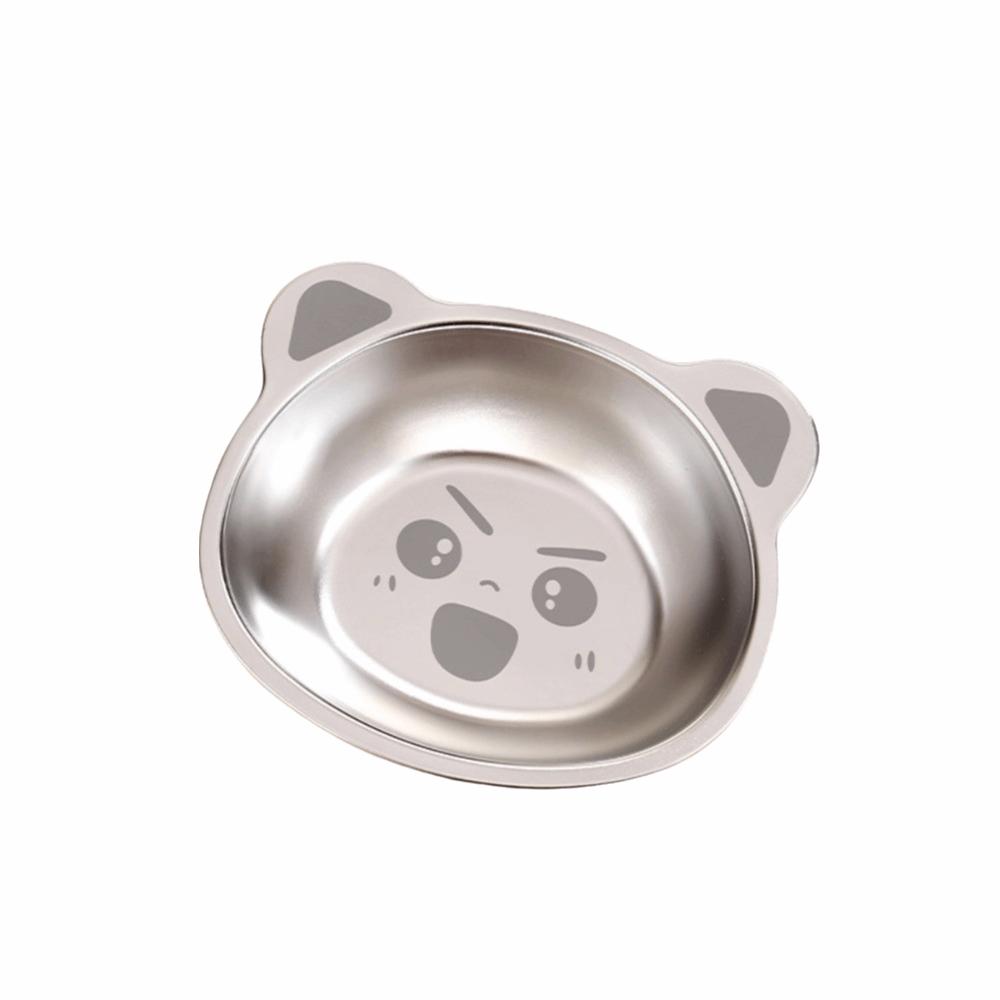 Cute Bear Design Kid Meal Bowl Anti Scalding Salad Bowl Portable Kid Dinner Bowl  Tableware