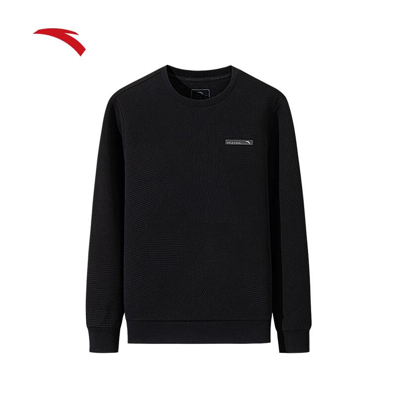 Anta Men's Round Neck Pullover Sweatshirt