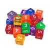 10Pcs Transparent Dice With Numbers Ideal Gift For Children Early Development Toys For Learning Activities Math Educational