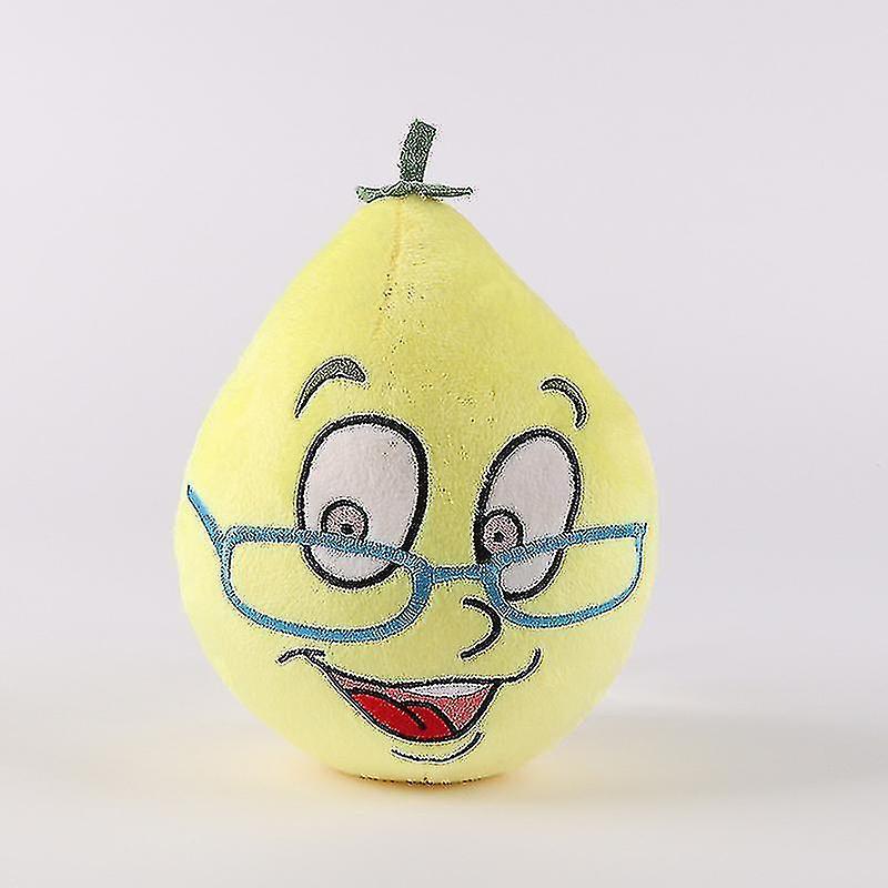 Ms.lemons And Mr.tomatos Plush Toy Game Character Soft Stuffed Doll For Kid Gift