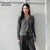 PEACEBIRD Women's V-Neck Knitted Cardigan AAEDG1176