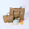 CHILLGO Nylon-Tragetasche mit Kühlfunktion [Breath TOPKAPI] Tasche, Groß, Wasserabweisend (beige)