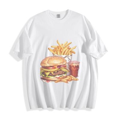 Burger Bonanza Kombi T-skjorte - Saftig Fast Food Fest Unisex Tee