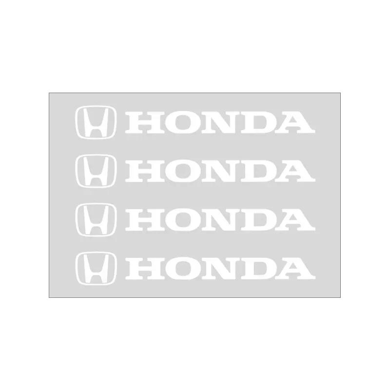 

FIT Car New Honda 4Pcs Car Door Handle Stickers Tire Rear View Mirror Decals Decoration For Honda Civic Inspire Accord FIT HRV золотий