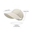 Breathable Sunhat With Wide Brim UV Protection Summer Beach Fisherman Hat Sunscreen Protection Cap Adjustable Outdoor Headwear