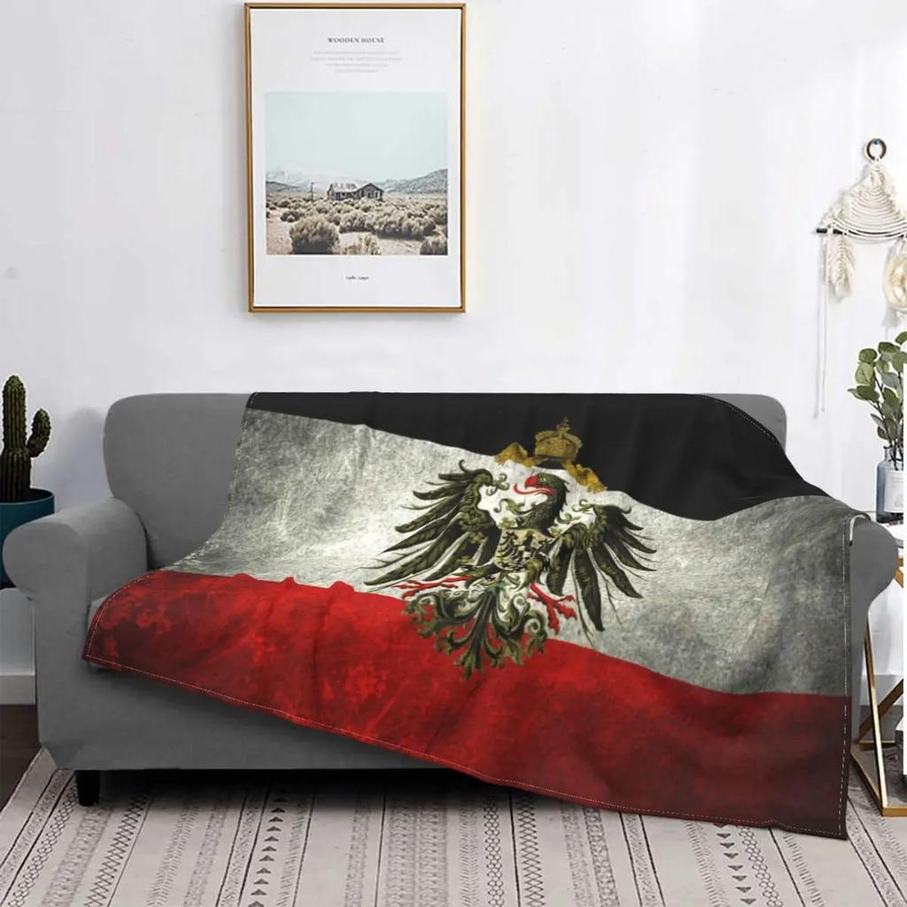Napoleonic French 85th Regimental Flag REMASTERED Blanket Warm Fleece Soft Flannel Throw Blankets for Bed Couch Home Decor Gifts