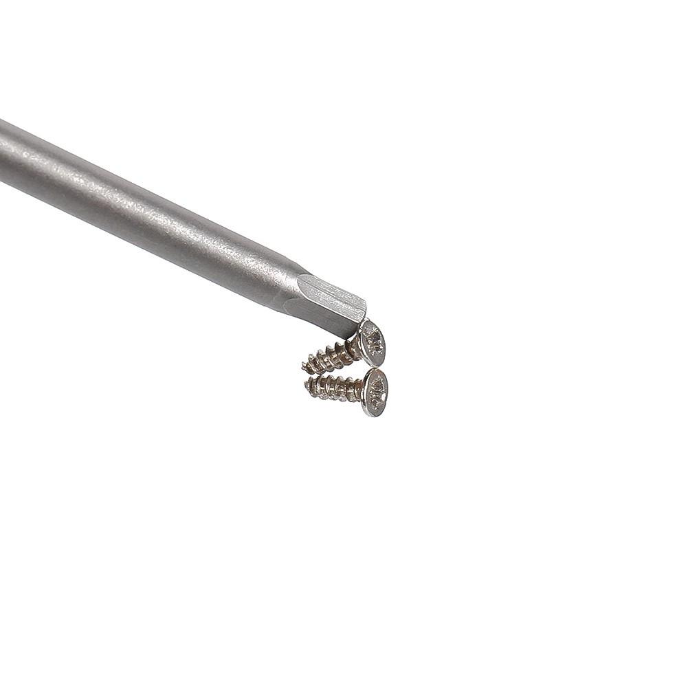Lega di acciaio 8 pezzi X punte a testa esagonale magnetiche 1,5 mm, 2 mm, 2,5 mm, 3 mm, 4 mm, 5 mm, 6 mm, 8 mm