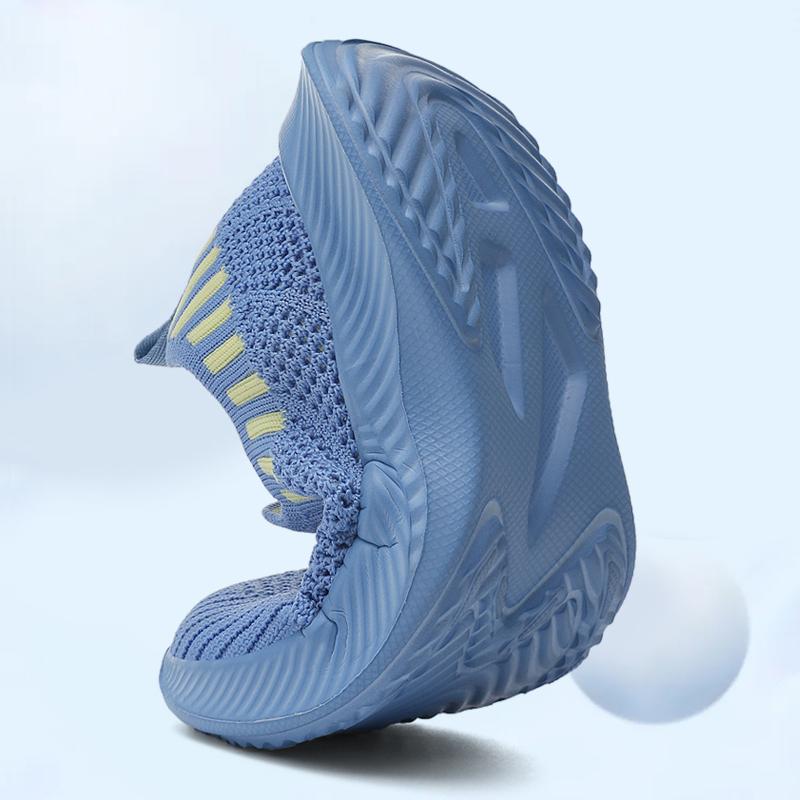 Scarpe Sportive Estive Traspiranti in Rete Slip-On per Bambini Scarpe da Corsa Casual Leggere Scarpe a Calzino alla Moda per Ragazzi e Ragazze Camminata all'Aperto