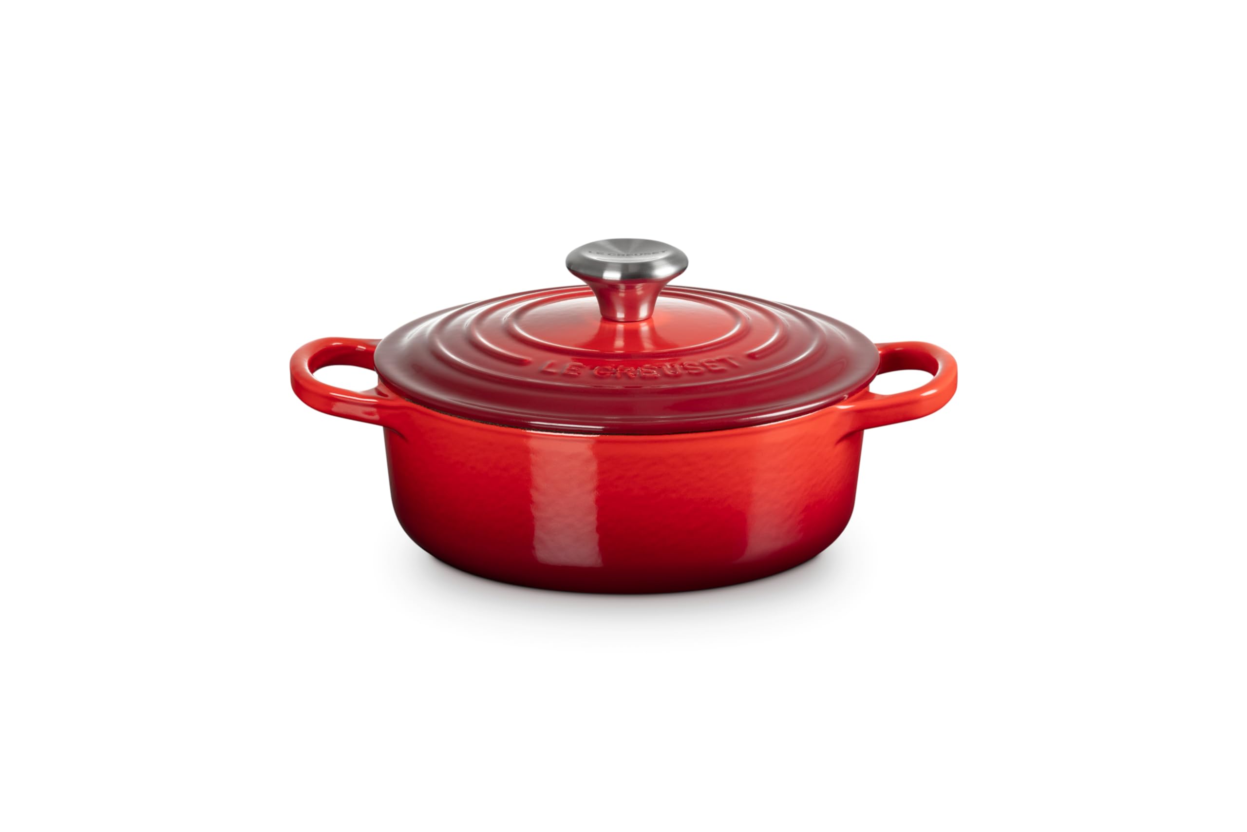 

Le Creuset Cast Iron Enamel Pot Cocotte Japonaise 18 cm Cherry Red Gas IH Oven Compatible Japanese [Official Product]
