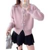 3D Bow Mink Knit Cardigan for Women, New Autumn/winter Loose, Soft, and Versatile Sweater Jacket