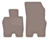 Beżowe dywaniki przednie do: BMW i8 L12 Coupe (2014-2022)