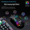 Y-FRUITFUL M68 Honeycomb Wired RGB Gaming Mouse
