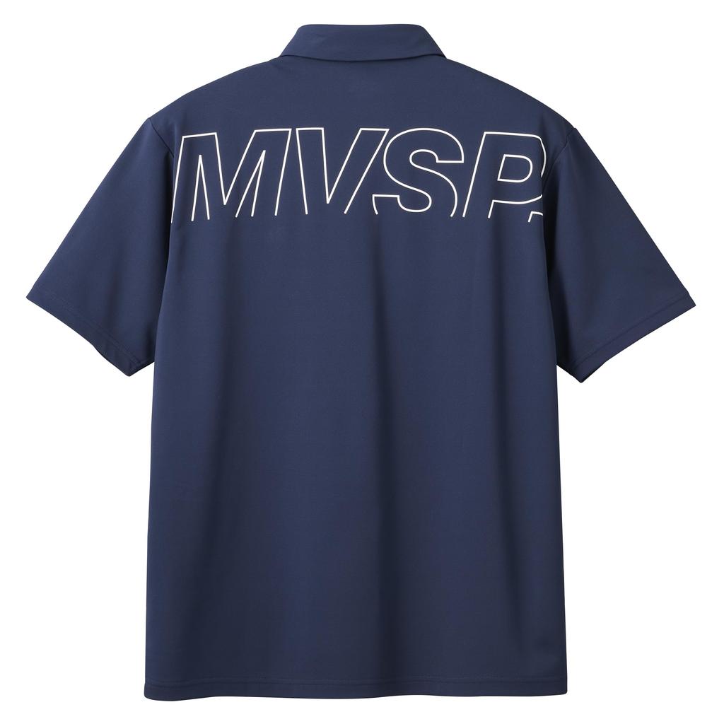 Move Sports DESCENTE EXcDRY Breathable Pique Polo Short NV00 Men's High-Gauge Shirt, Sleeve, (ST5SHSZ5MB)
