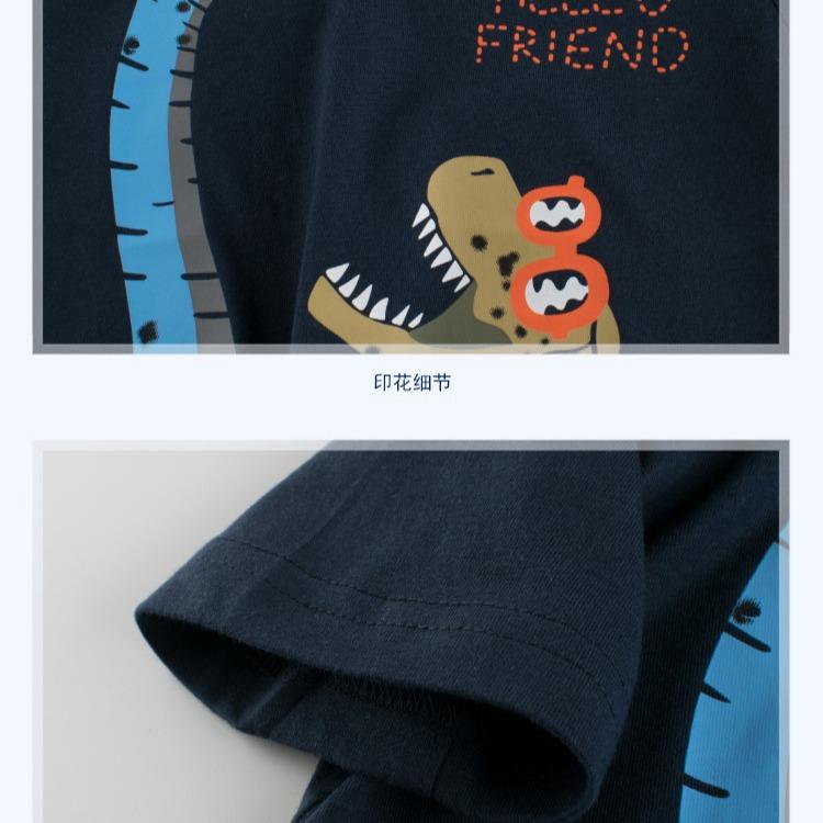 Children's clothing Summer children's clothing Men's short-sleeved T-shirt Baby clothes