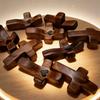 Meaningful Gift - Handcrafted Wooden Pocket Crucifix, A Comforting Prayer Cross for Holding During Reflection or Times of Need