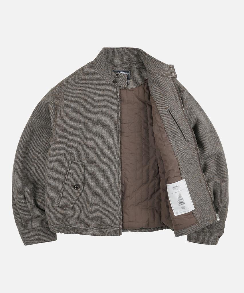Frizmworks Wool Harrington Jacket _ Gray