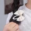 Metal Bow BB Clip Y2K Oval Hairpin Hair Accessories Cloth Hair Clip  Headwear