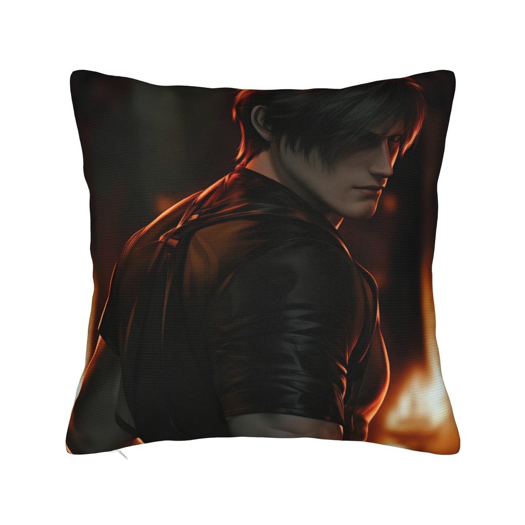 Pillow Cover Leon Kennedy Morden Pillow Case For Living Room Chair Pillowcases