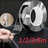 Reusable Nano Adhesive Tape Clear Double Sided Removable Transparent Alien Tape Anti-Slip Traceless for Home Supplie