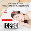 Modern Minimalist Digital Led Desk Clock For Students And Home Office