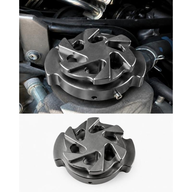 Motorcycle Gas Tank Cap Corrosion Resistant Aluminum Alloy Anti Rust Multi Colors Fit Most Motorbikes ATV Off Road Use