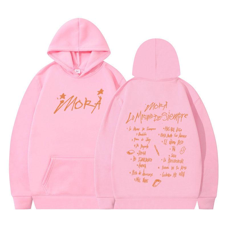 Singer Mora 2025 Graphics Letters Vintage Graphic Hoodie Men Fashion Harajuku Tracksuit Long-sleeved Winter Fleece Pullover Tops