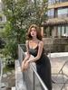 Spring/Summer 2026 French Style Slim Bodycon Spaghetti Strap Long Dress
