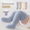 Newborn Non-Binding Knee-High Cotton Socks for Spring and Autumn